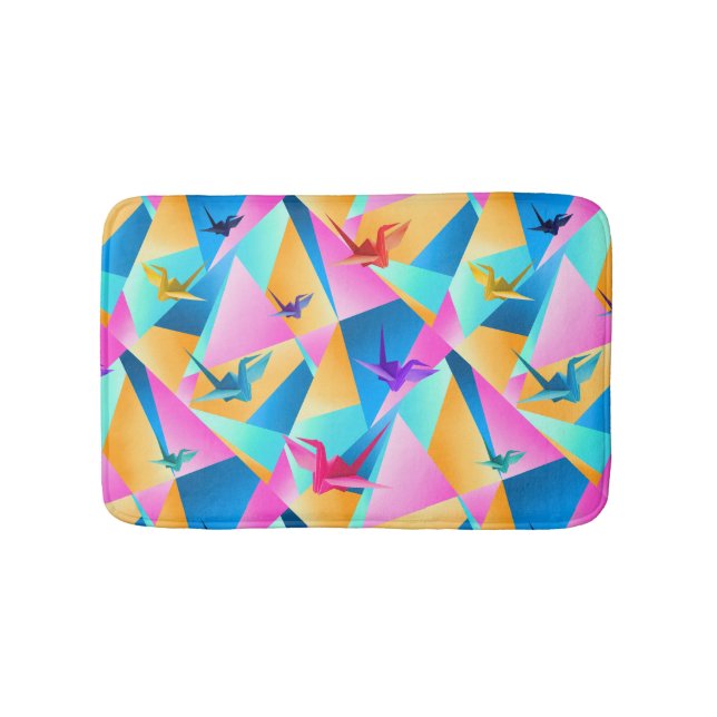 Origami Kalejdoskop Badrumsmatta (Framsidan)
