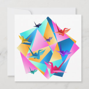 Origami Kalejdoskop Inbjudan