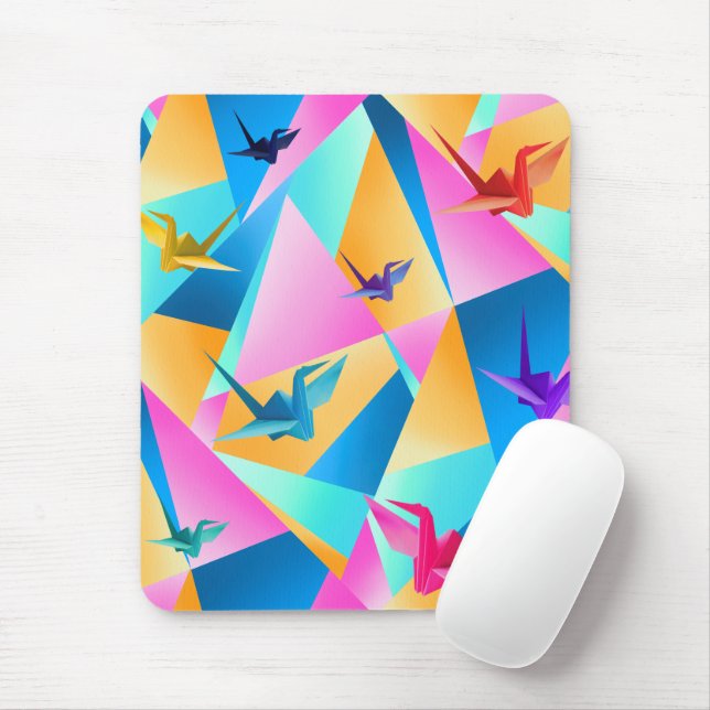 Origami Kalejdoskop Musmatta (Med mus)