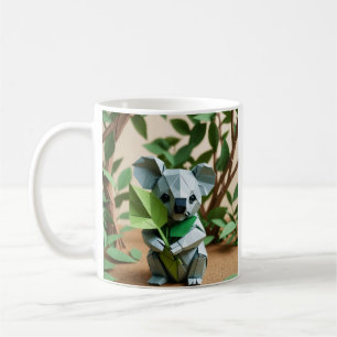 Origami Koala Kaffemugg
