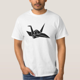 Origami kran tee