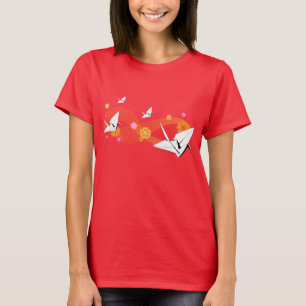 Origami kranar t-shirt