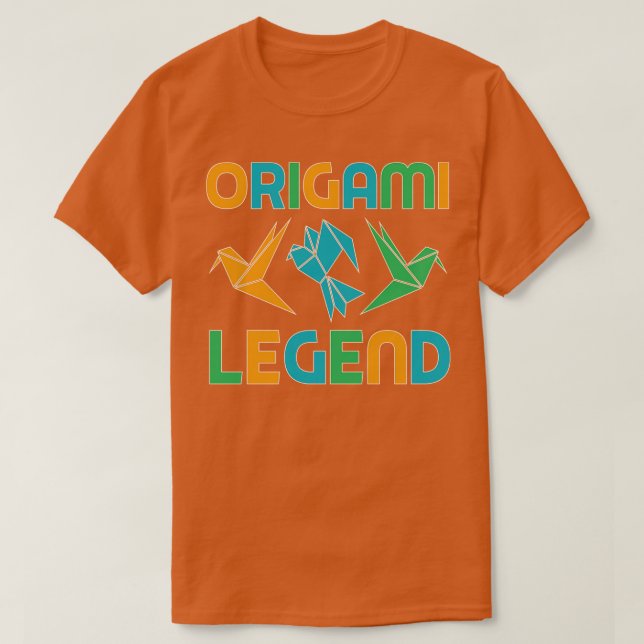 Origami Legend T Shirt (Design framsida)