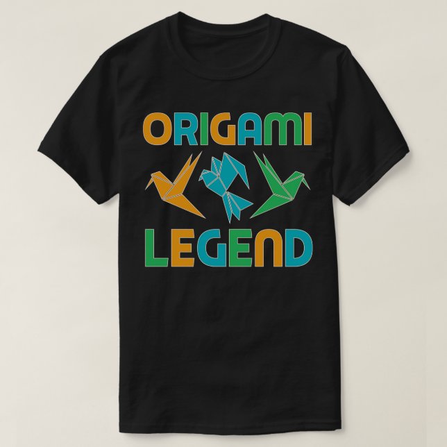 Origami Legend T Shirt (Design framsida)