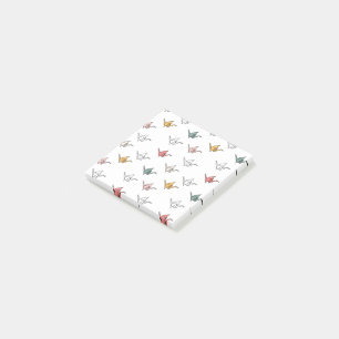 Origami Lugn - Crane Post IT Notes Post-it Block