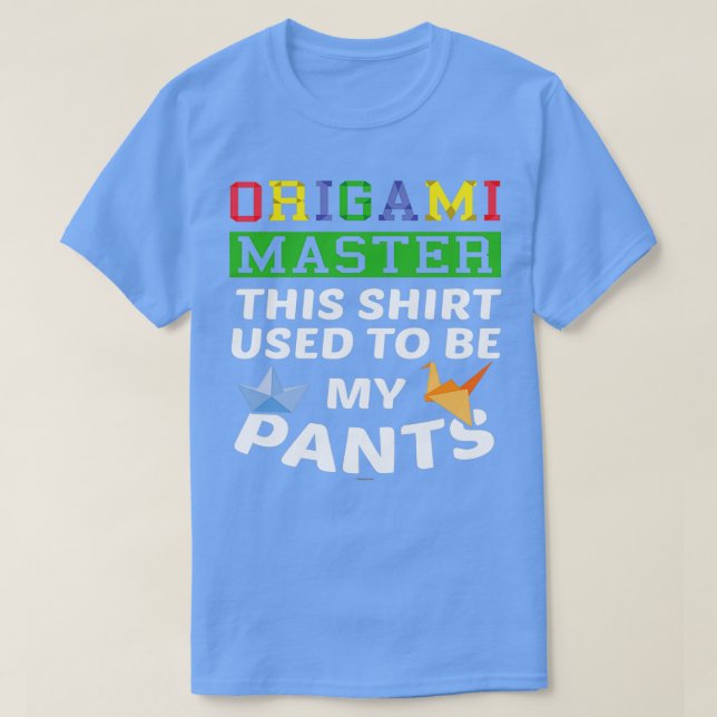 Origami Master Classic TShirt T Shirt (Design framsida)