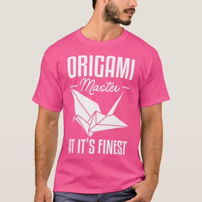 Origami Master T Shirt (Framsida)