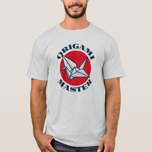 Origami Master  T Shirt (Framsida)