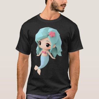 Origami Mermaid T Shirt