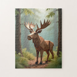 Origami Moose  Pussel