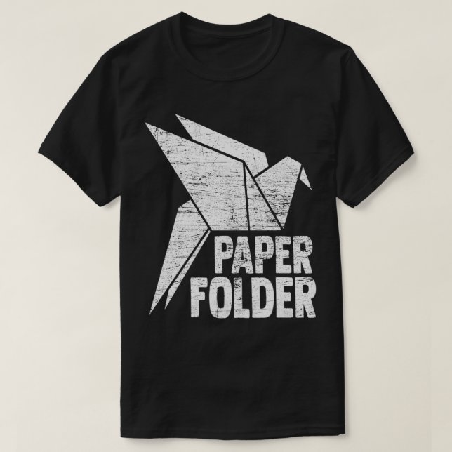 Origami Papper 3 T Shirt (Design framsida)