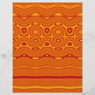 Origami-papper, Abstrakt digitalt tribal-mönster,  Reklamblad