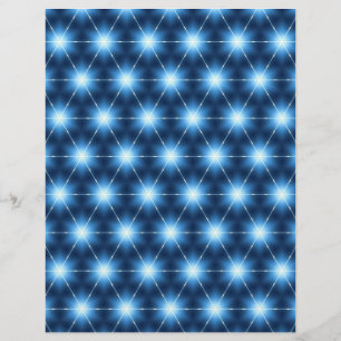Origami Papper Blues Anpassade Hobby Art Reklamblad