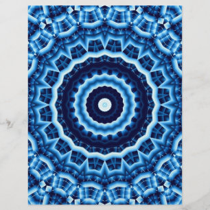 Origami Papper Blues Anpassade Hobby Art Reklamblad