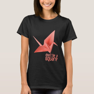 Origami Papper Crane Orizuru Senbazuru. Bli inte e T Shirt
