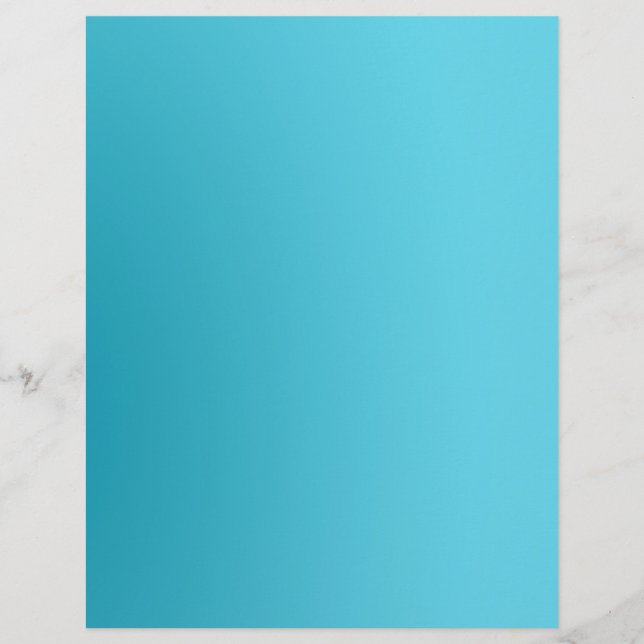 Origami Papper Cyan Black Anpassade Hobby Art Reklamblad (Framsidan)