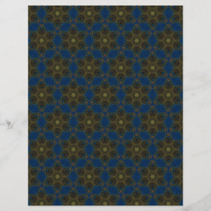 Origami Papper marin blått Anpassade Hobby Art Reklamblad