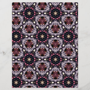 Origami Papper Maroon Grått Anpassade Hobby Art Reklamblad