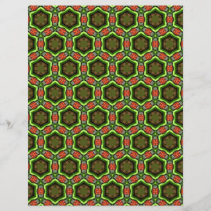 Origami Papper Red Grönt Anpassade Hobby Art Reklamblad