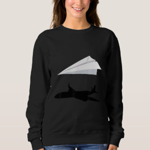 Origami Pappert flygplan T Shirt