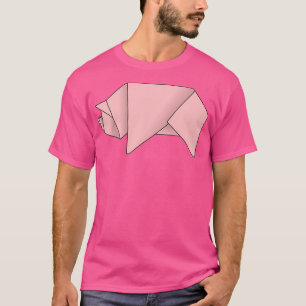 Origami Piggy T Shirt