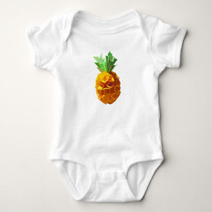 Origami Pineapple Baby Bodykosti T Shirt