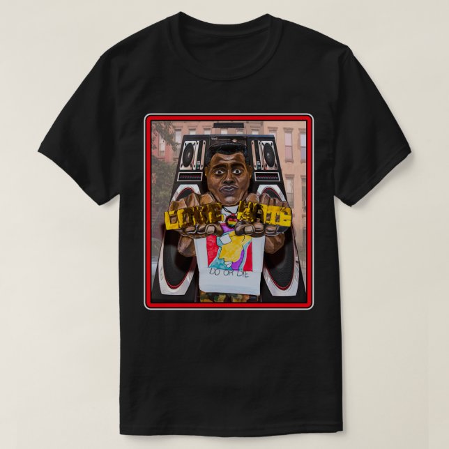 Origami Radio Raheem 1 T Shirt (Design framsida)