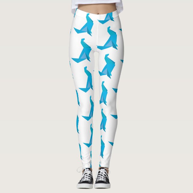 Origami Seal Summer Leggings (Framsida)