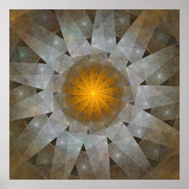 "Origami Sol" Poster (Framsidan)