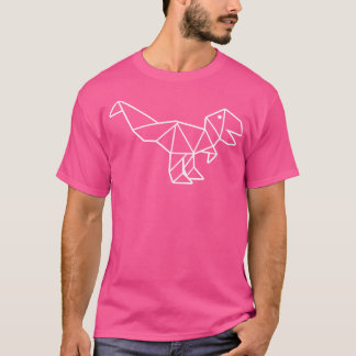 Origami T-Rex T Shirt
