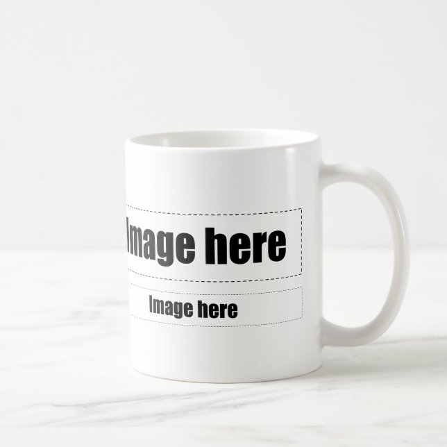 Origami text kaffemugg (Höger)