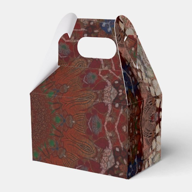 Origami Traditional Asian Motif Presentaskar (Framsidan Sidan)