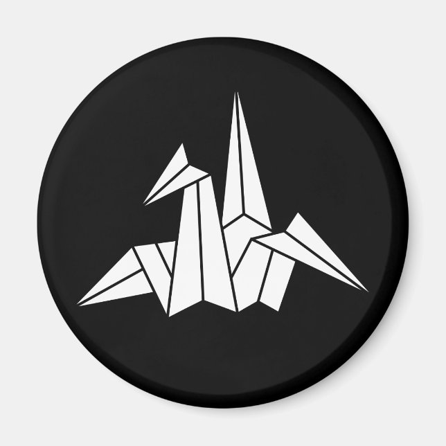 origami-trana magnet (Framsidan)