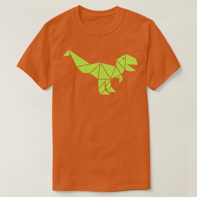Origami TRex T Shirt (Design framsida)
