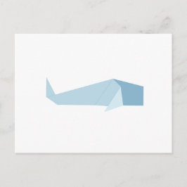 Origami val vykort