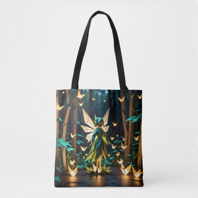 Origami Whimsical Fairy Tygkasse (Framsida)