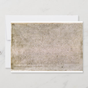 ORIGINAL 1215 Magna Carta British Bibliotek