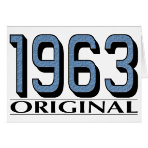 Original 1963 hälsningskort