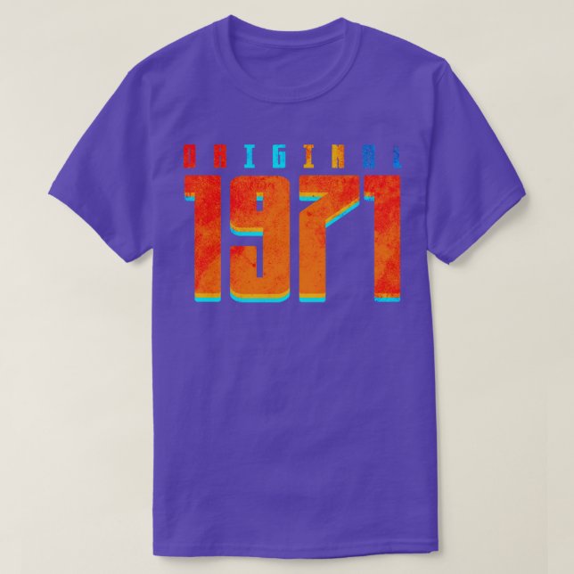 Original 1971 t shirt (Design framsida)