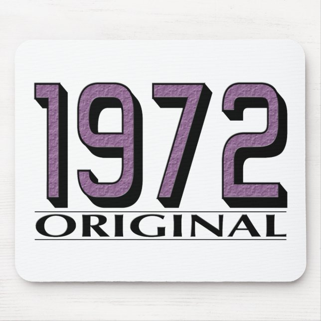 Original 1972 musmatta (Framsidan)