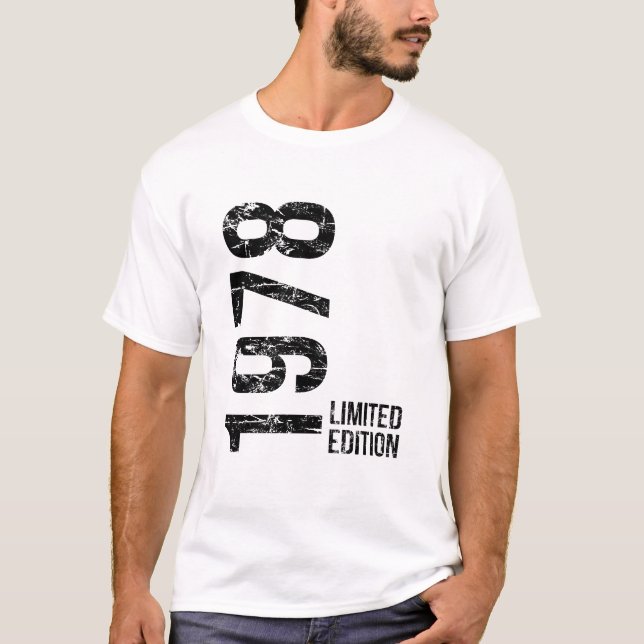 Original 1978 Nu 48 Fortfarande Awesome Födelsedag T Shirt (Framsida)