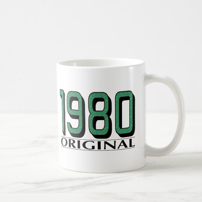 Original 1980 kaffemugg (Höger)