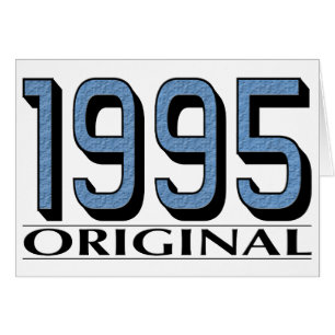 Original 1995 hälsningskort
