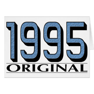 Original 1995 hälsningskort