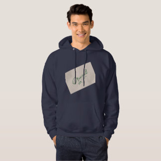Original 1 Navyblå herrtröja för vuxna Hoodie