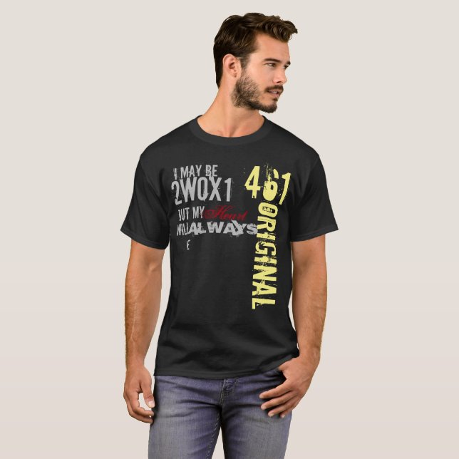 original 2W0X1 461 T Shirt (Hel framsida)