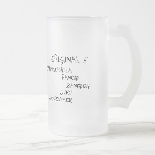 Original 5 serie frostat ölglas (Höger)
