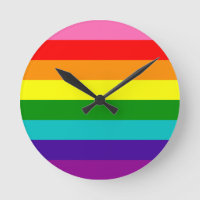 Original 8-Rand HBT Gay pride Rainbow Flagga