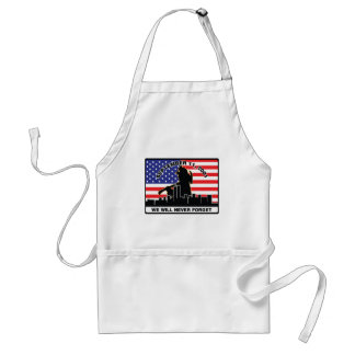 Original 9/11 brandmanförkläde förkläde