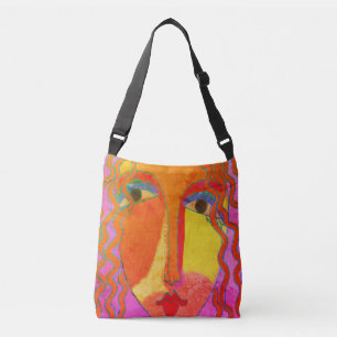 Original Abstrakt Art Tote Bag Axelväska